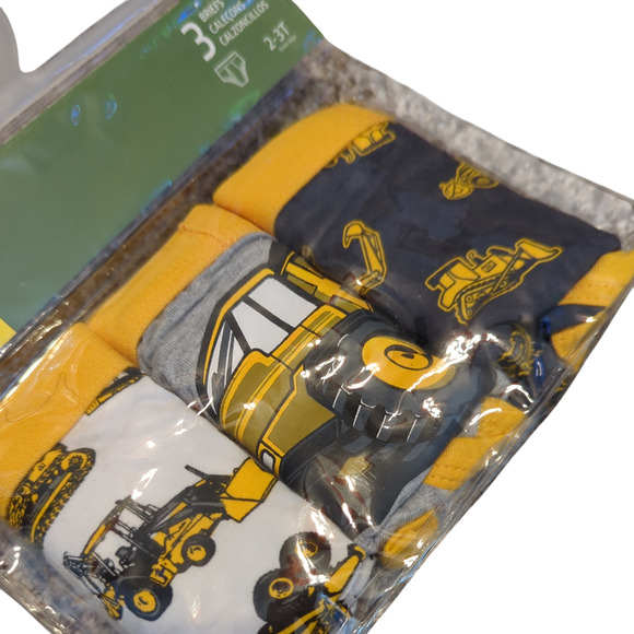 JOHN DEERE 3 Pack Boys Briefs Tractor Underwear 2-3T NEW - Picture 3 of 6